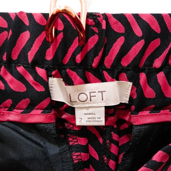 LOFT Patterned Pants - Picture 3 of 5